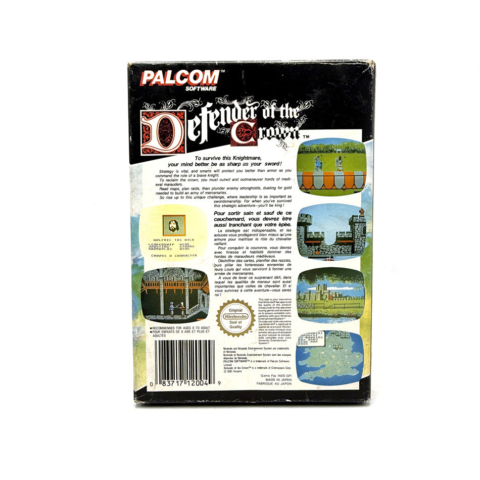 Defender Of The Crown Nintendo NES