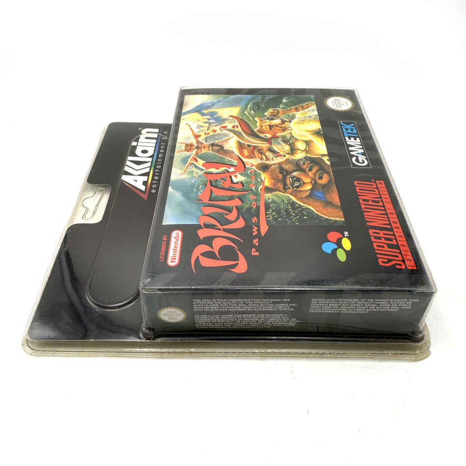 Brutal Paws Of Fury Super Nintendo (Neuf sous blister) - RARE !!!