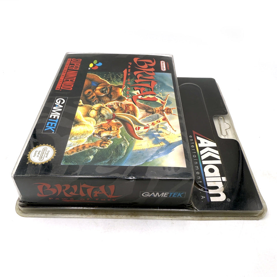 Brutal Paws Of Fury Super Nintendo (Neuf sous blister) - RARE !!!