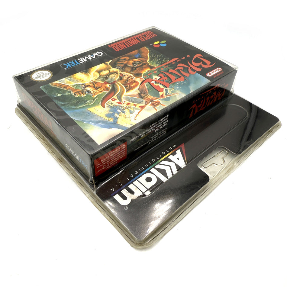 Brutal Paws Of Fury Super Nintendo (Neuf sous blister) - RARE !!!