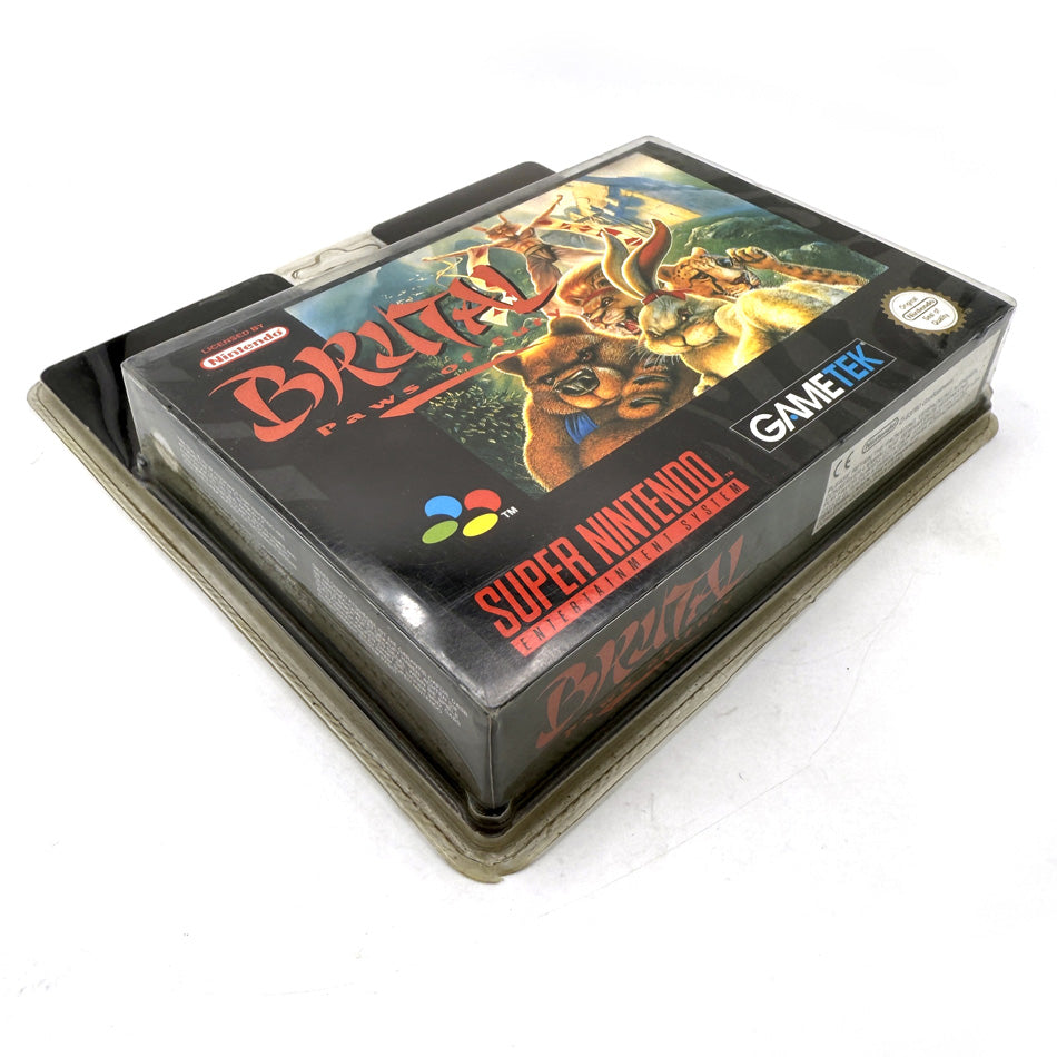 Brutal Paws Of Fury Super Nintendo (Neuf sous blister) - RARE !!!