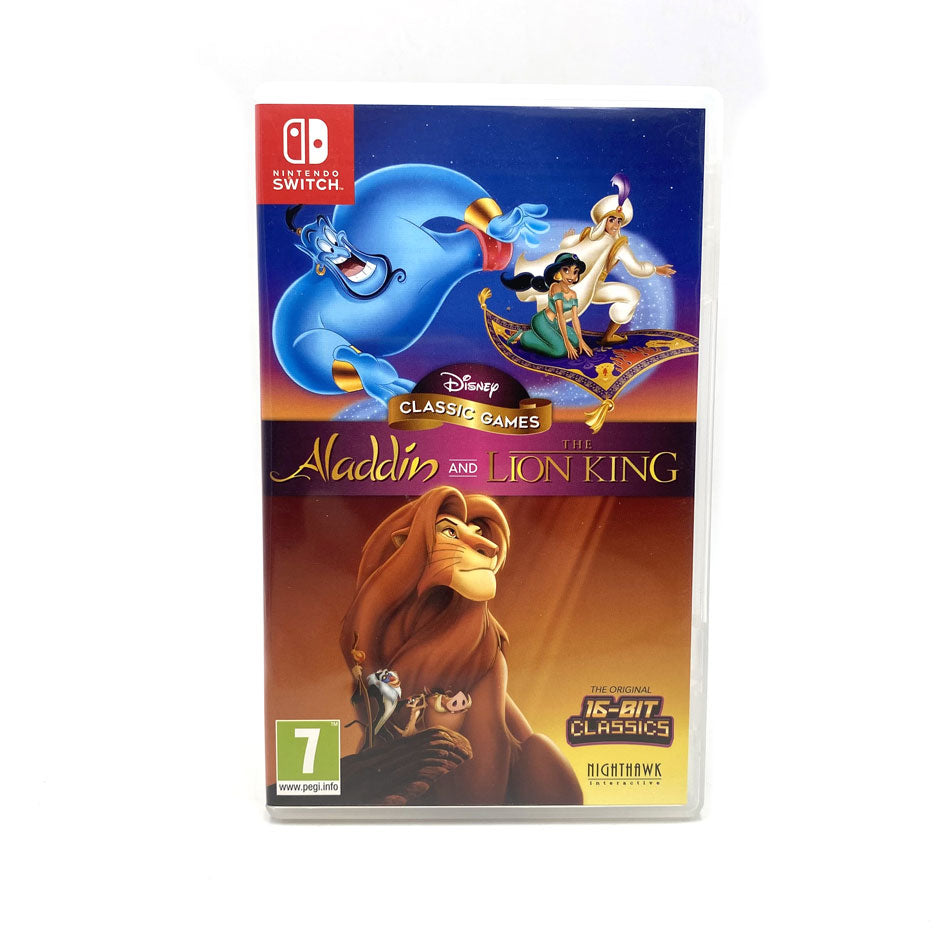 Aladdin & The Lion King Nintendo Switch (Disney Classic Games)