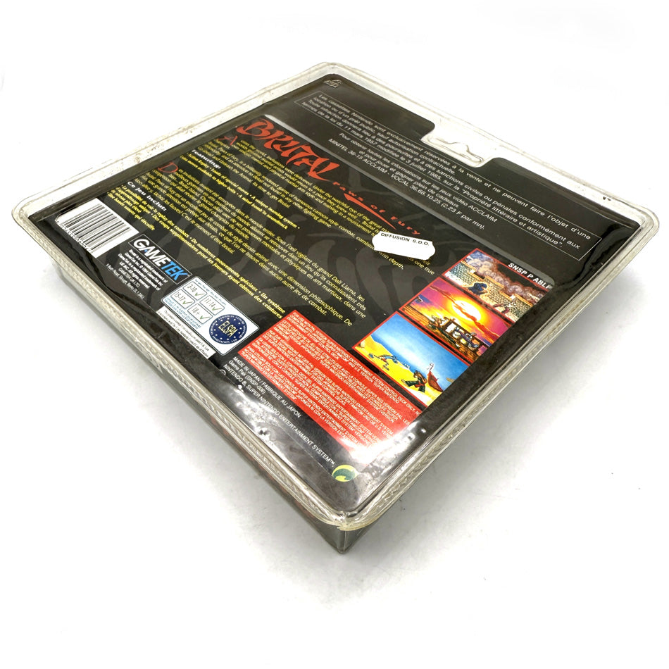 Brutal Paws Of Fury Super Nintendo (Neuf sous blister) - RARE !!!