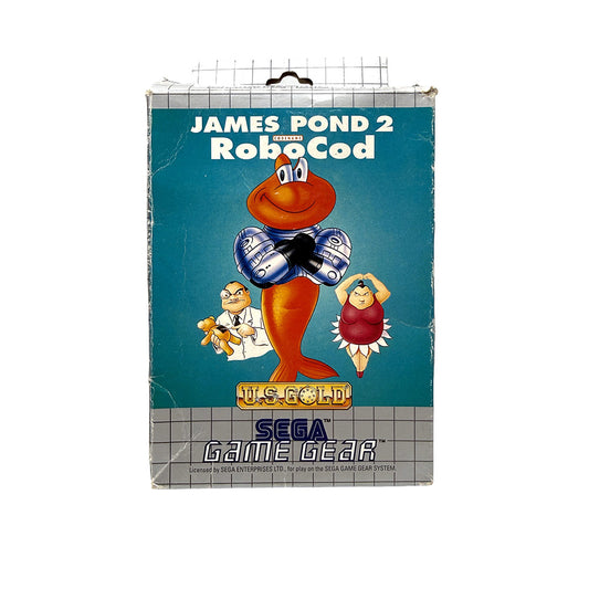 Boite et notice James Pond 2 Codename RoboCod Sega Game Gear