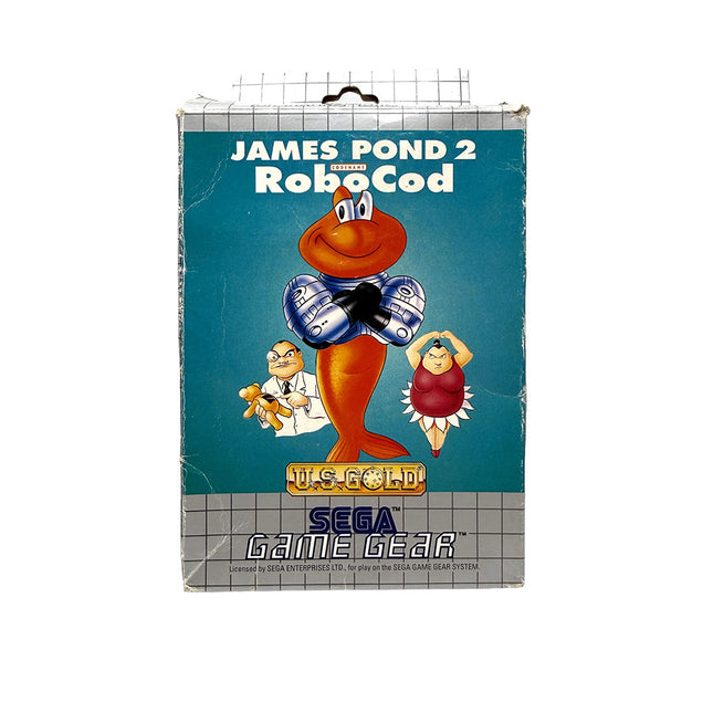 Boite et notice James Pond 2 Codename RoboCod Sega Game Gear