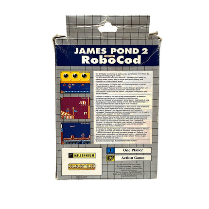 Boite et notice James Pond 2 Codename RoboCod Sega Game Gear