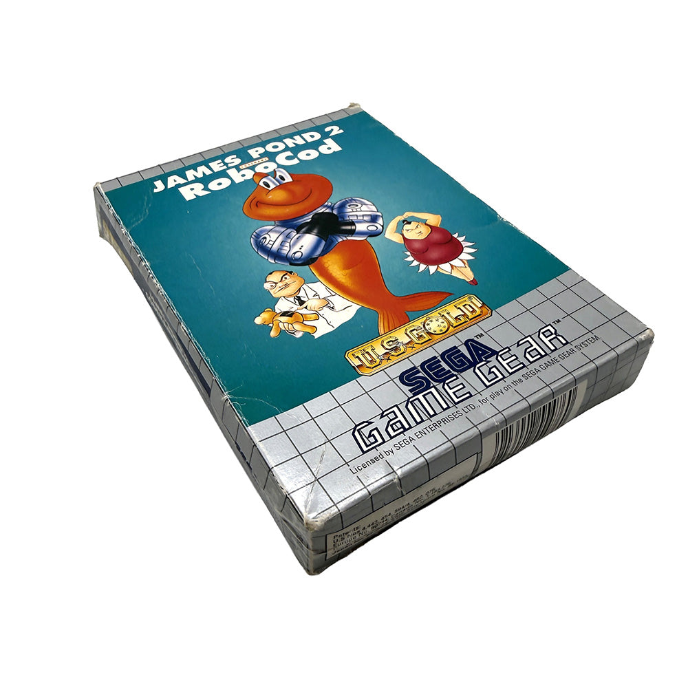Boite et notice James Pond 2 Codename RoboCod Sega Game Gear
