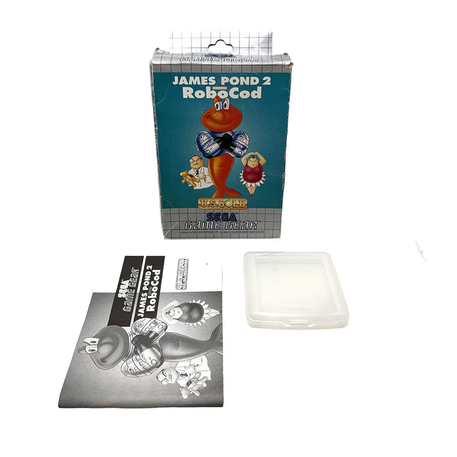 Boite et notice James Pond 2 Codename RoboCod Sega Game Gear