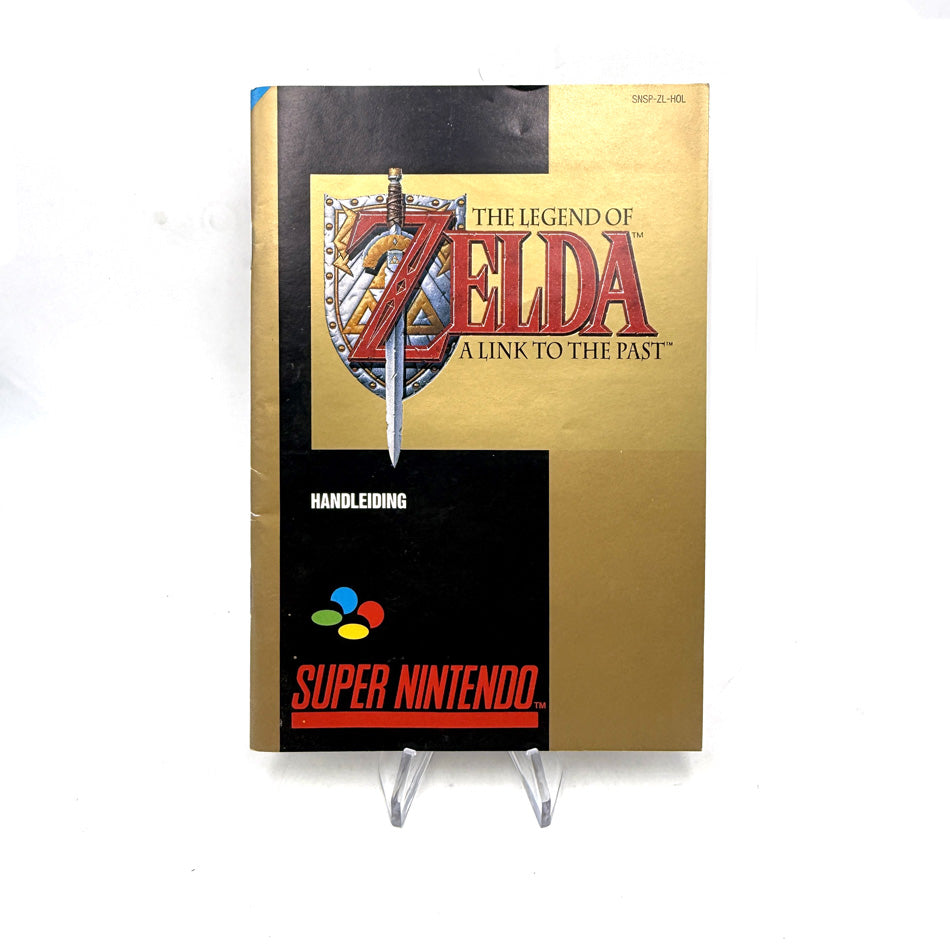 Notice / Handleiding The Legend Of Zelda A Link To The Past Super Nintendo (HOL)