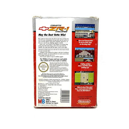 Corvette ZR-1 Challenge Nintendo NES