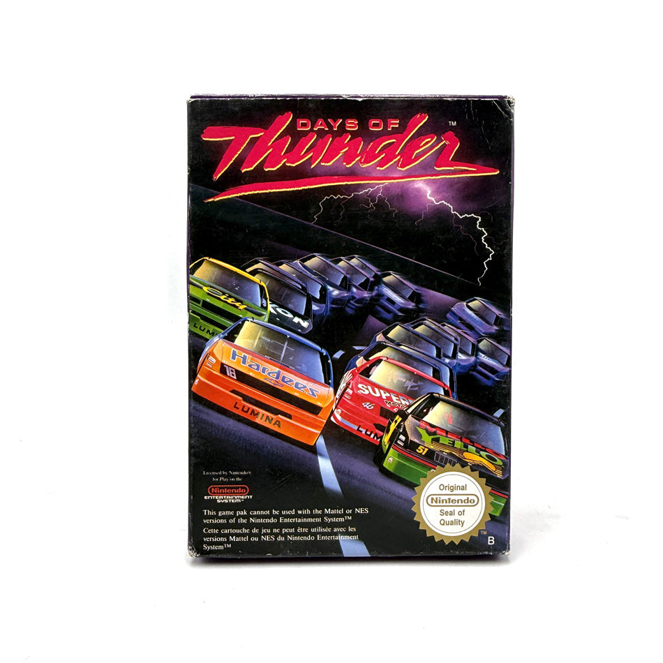 Days Of Thunder Nintendo NES