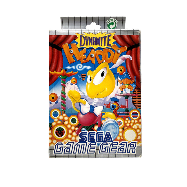 Boite et notice Dynamite Headdy Sega Game Gear