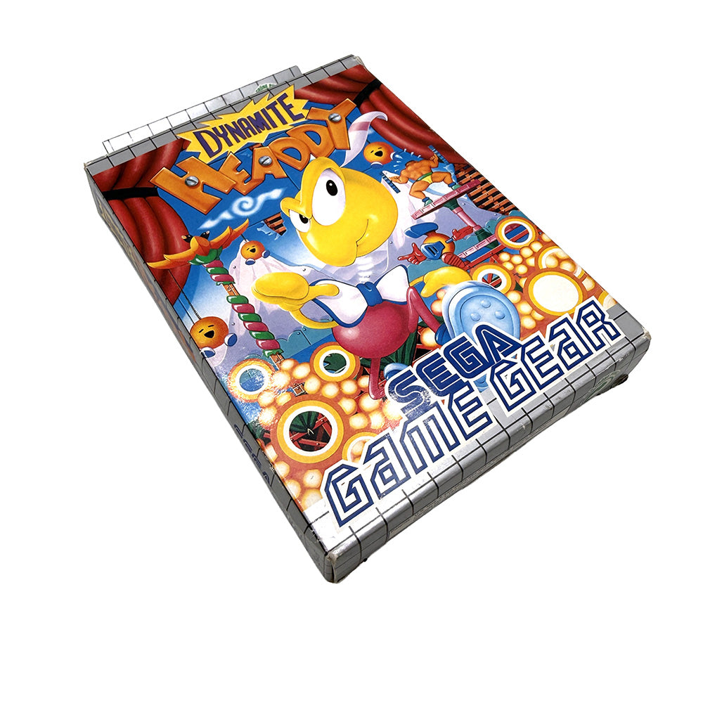 Boite et notice Dynamite Headdy Sega Game Gear