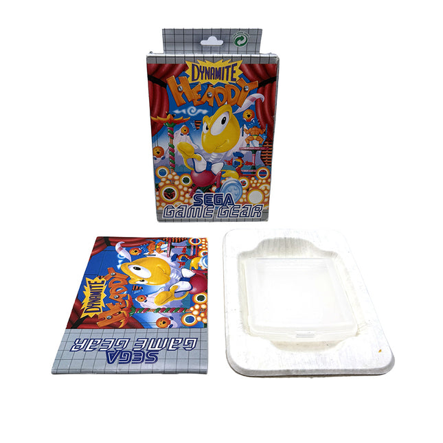 Boite et notice Dynamite Headdy Sega Game Gear