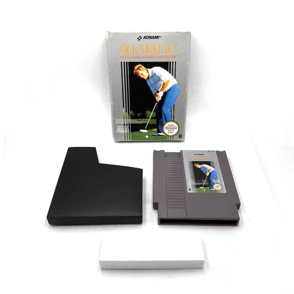 Jack Nicklaus Greatest 18 Holes of Major Championship Golf Nintendo NES