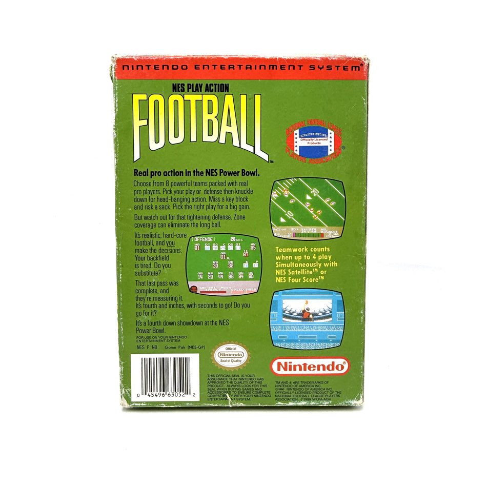 NES Play Action Football Nintendo NES