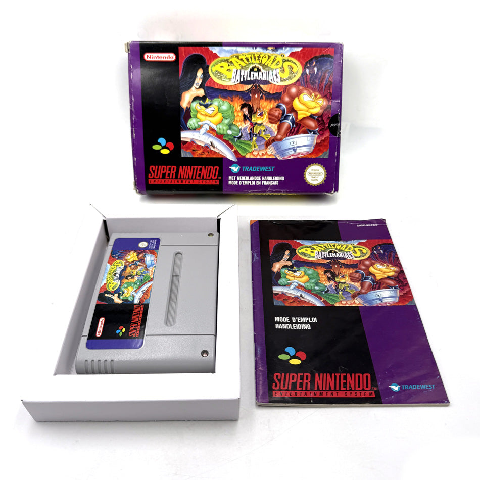 Battletoads In Battlemaniacs Super Nintendo – Retromania