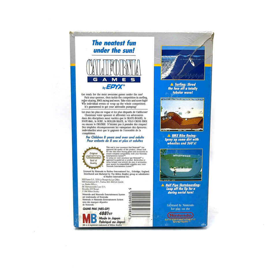 California Games Nintendo NES