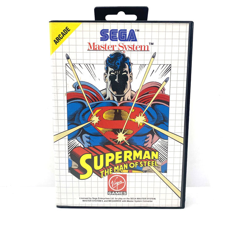 Superman The Man Of Steel Sega Master System