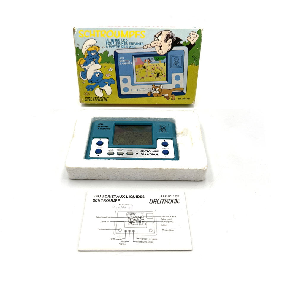 Jeu électronique Schtroumpfs Orlitronic LCD Game