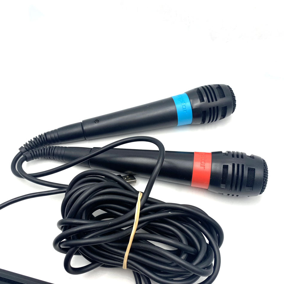 Lot de 2 Microphone SingStar Playstation 2