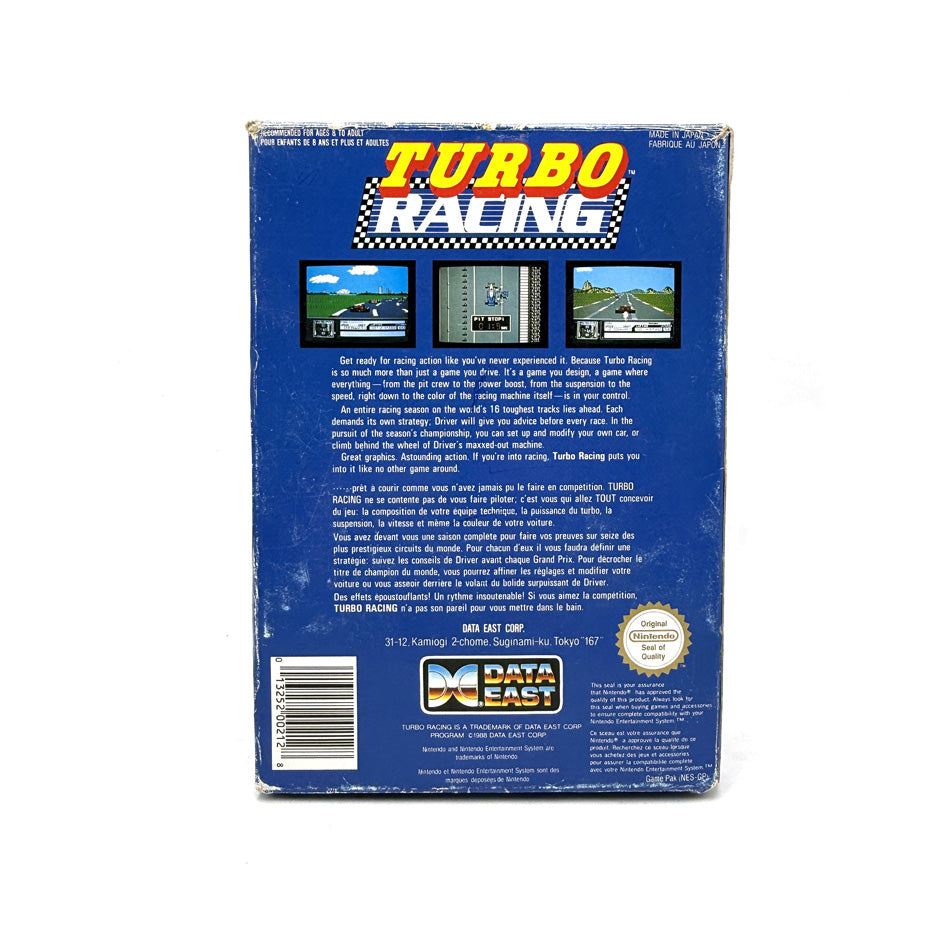 Turbo Racing Nintendo NES