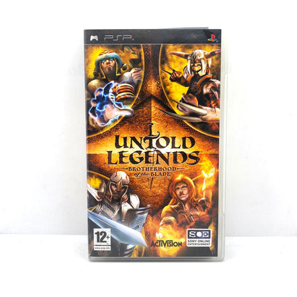 Untold Legends: Brotherhood Of The Blade PlayStation PSP