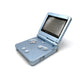 Console Nintendo Game Boy Advance SP Pearl Blue (AGS-001) + 2 Jeux