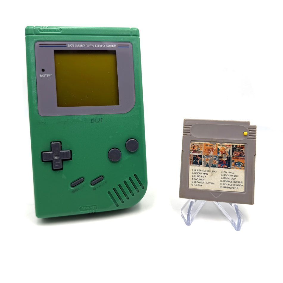 Console Nintendo Game Boy Fat Green Play It Loud 