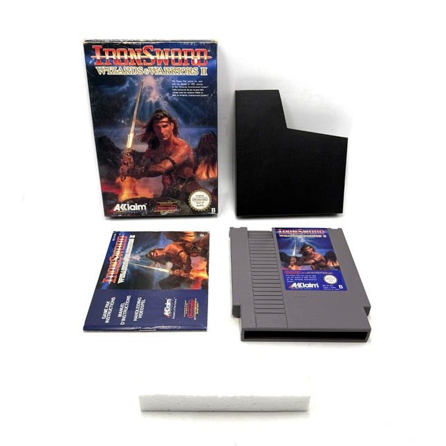 Iron Sword Wizards & Warriors II Nintendo NES