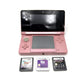 Console Nintendo 3DS Coral Pink + 3 jeux