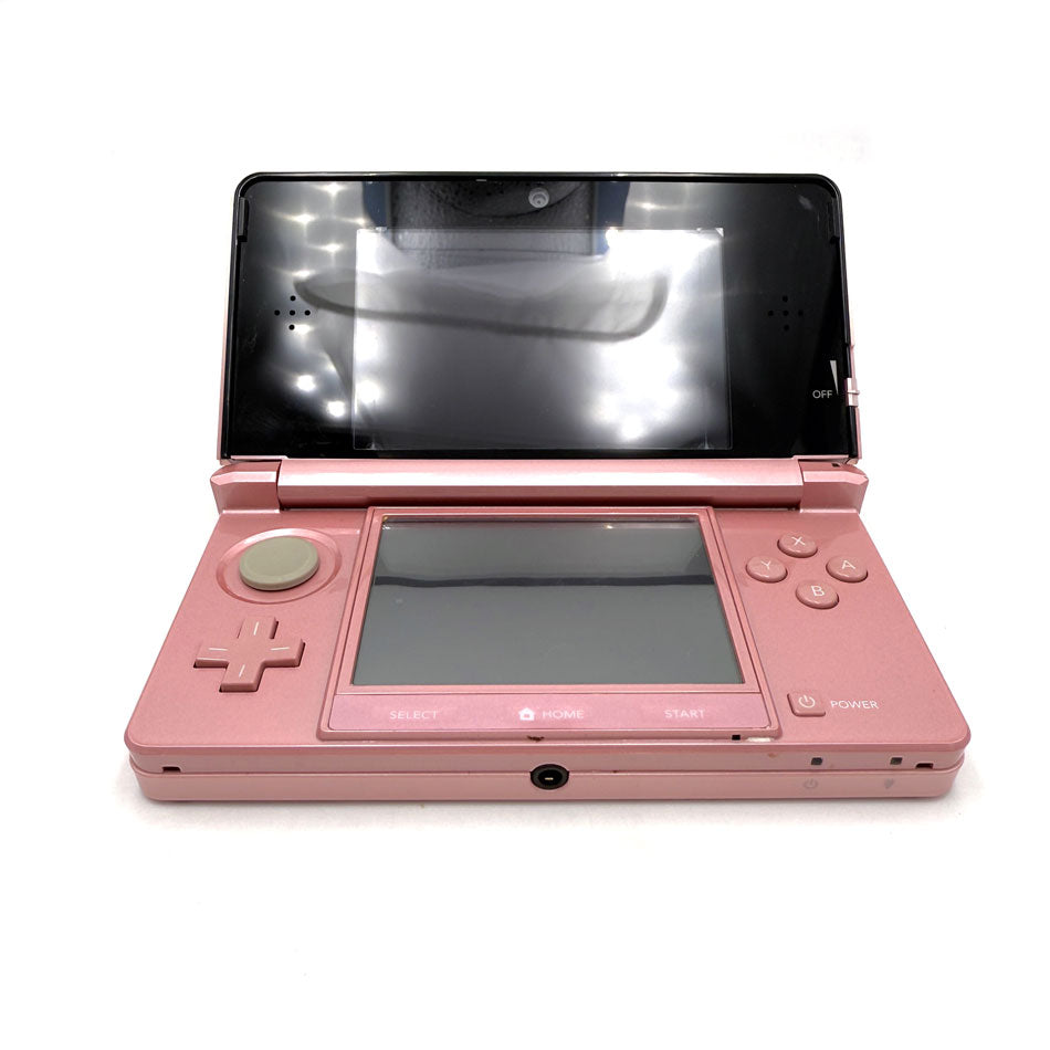 Console Nintendo 3DS Coral Pink + 3 jeux