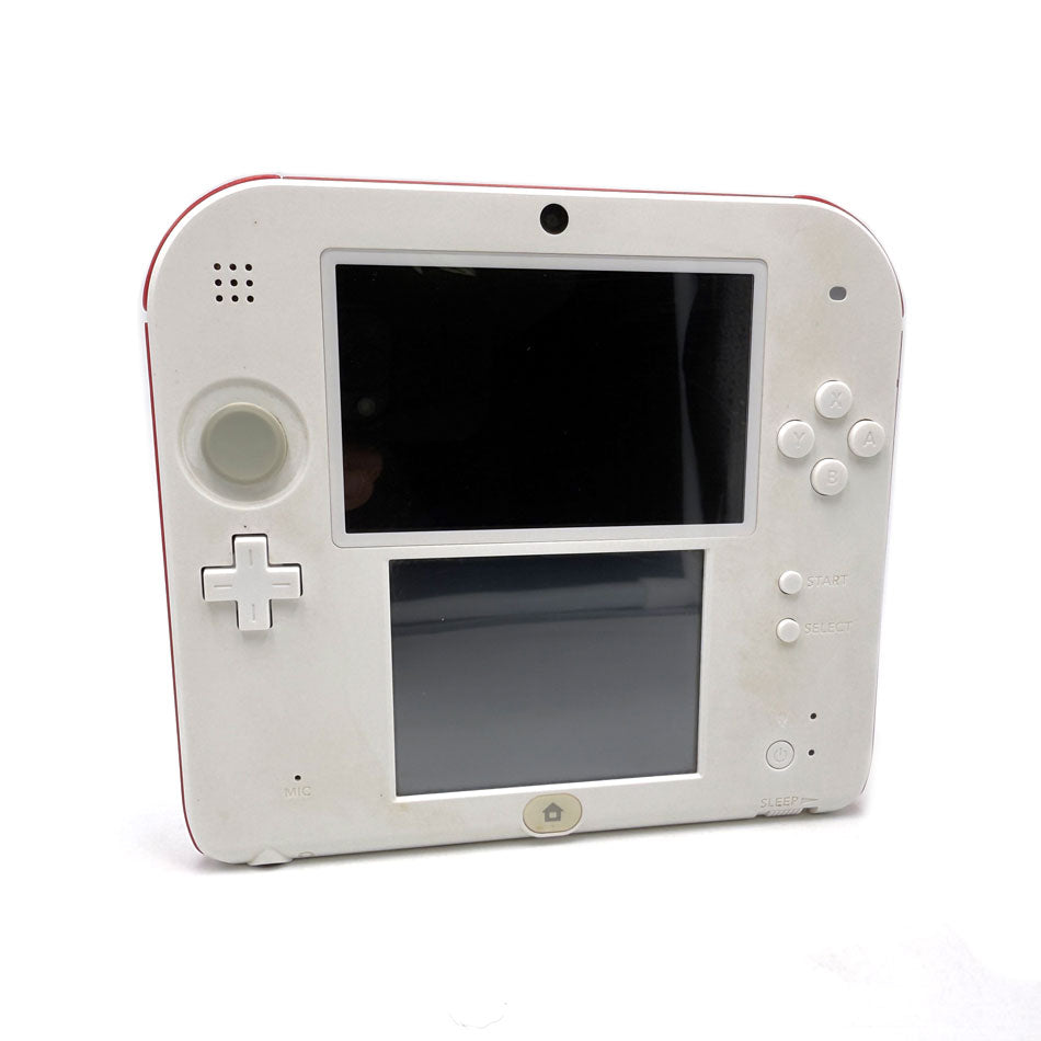 Console Nintendo 2DS White/Red + 3 jeux