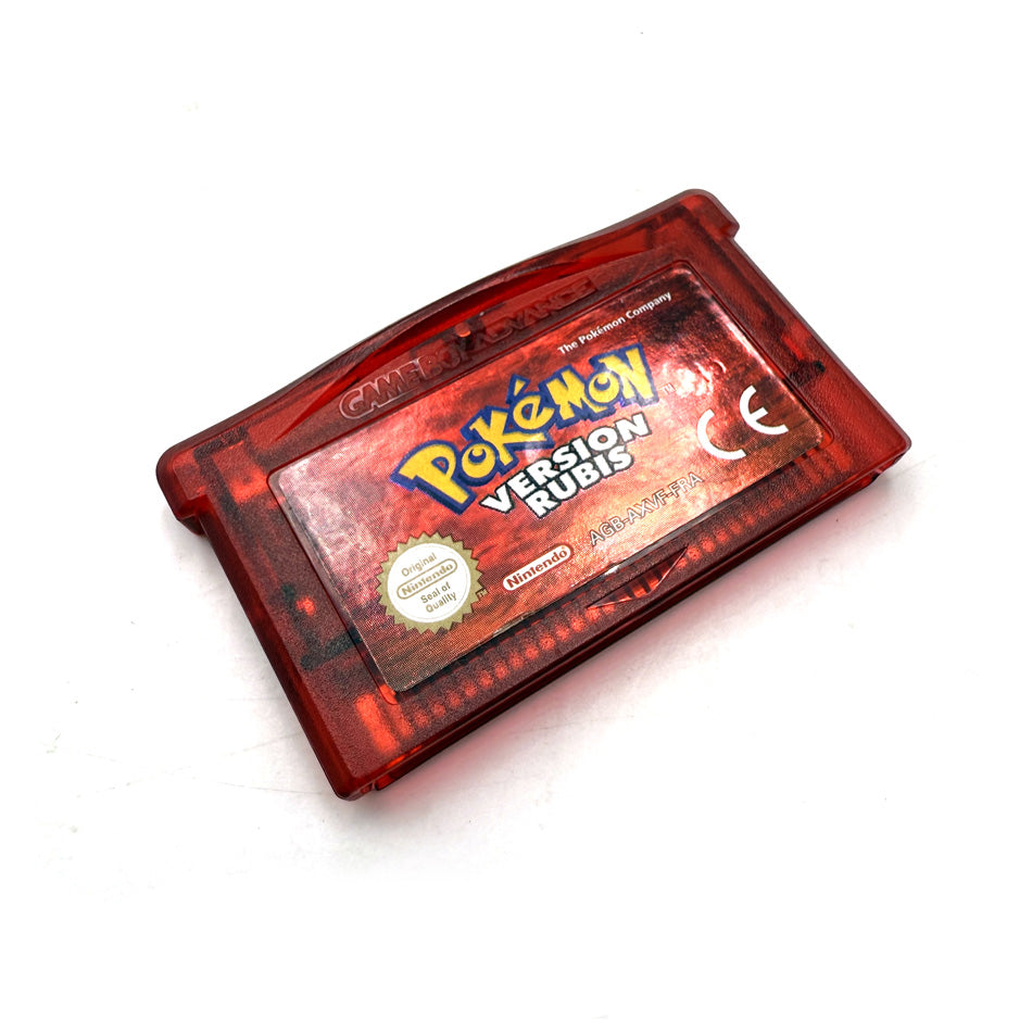 Pokemon Version Rubis Nintendo Game Boy Advance
