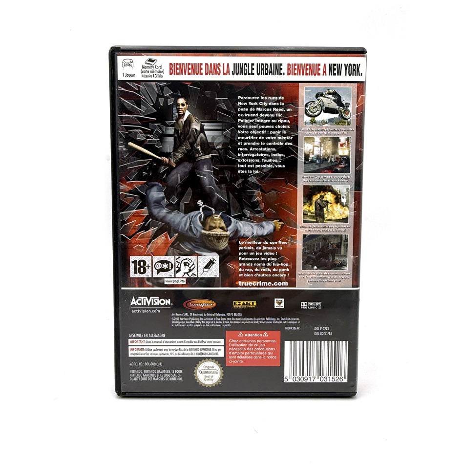 True Crime New York City Nintendo Gamecube