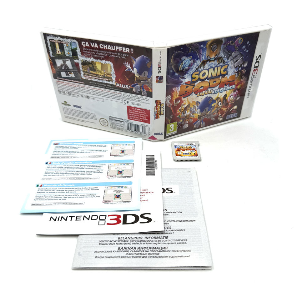 Sonic Boom Le Feu & La Glace Nintendo 3DS