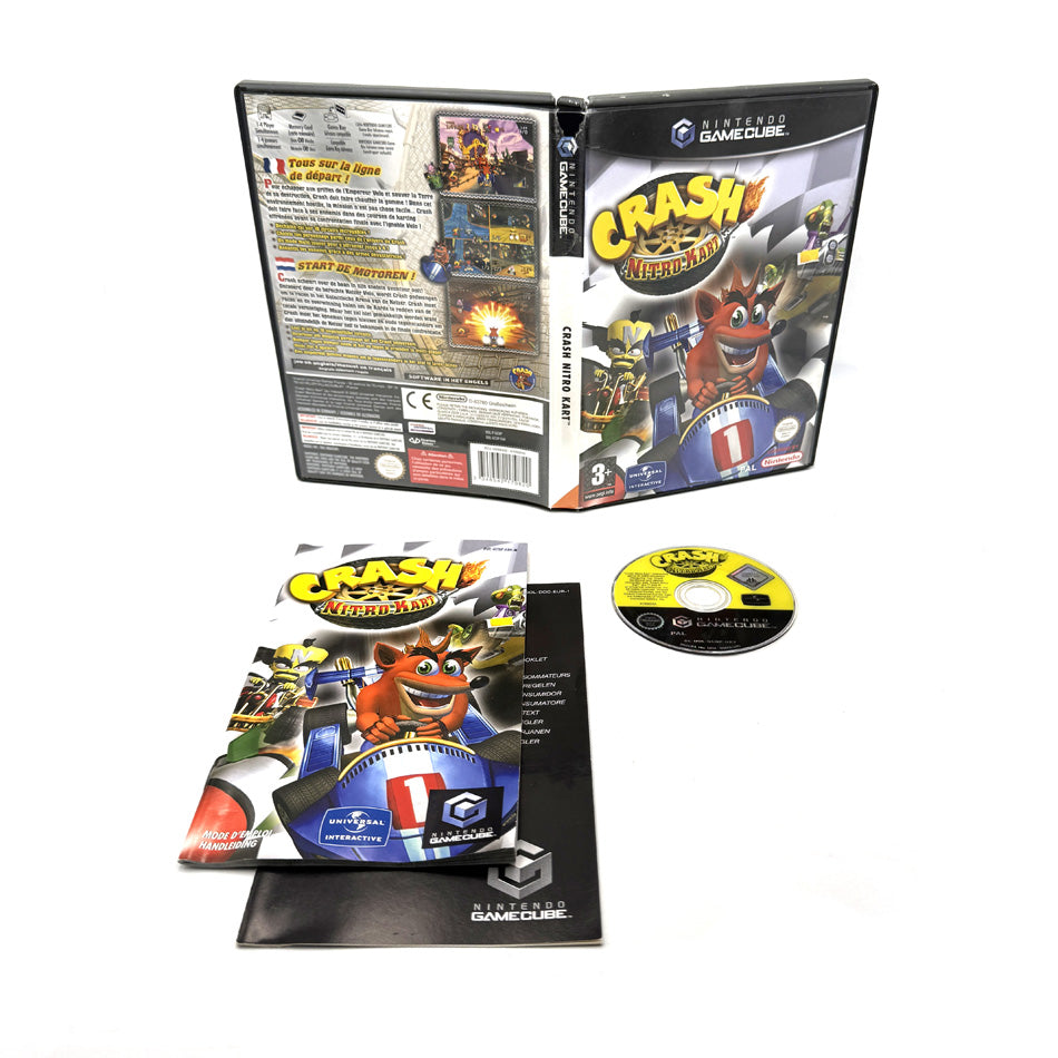 Crash Nitro Kart Nintendo Gamecube