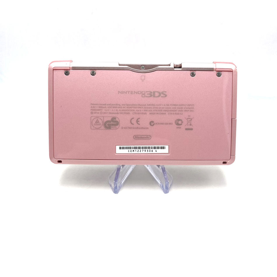 Console Nintendo 3DS Coral Pink Nintendogs + Cats Pack