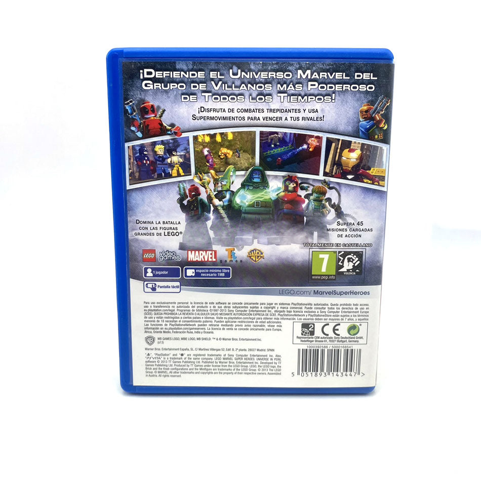 Lego Marvel Super Heroes Universo En Peligro Playstation PS Vita