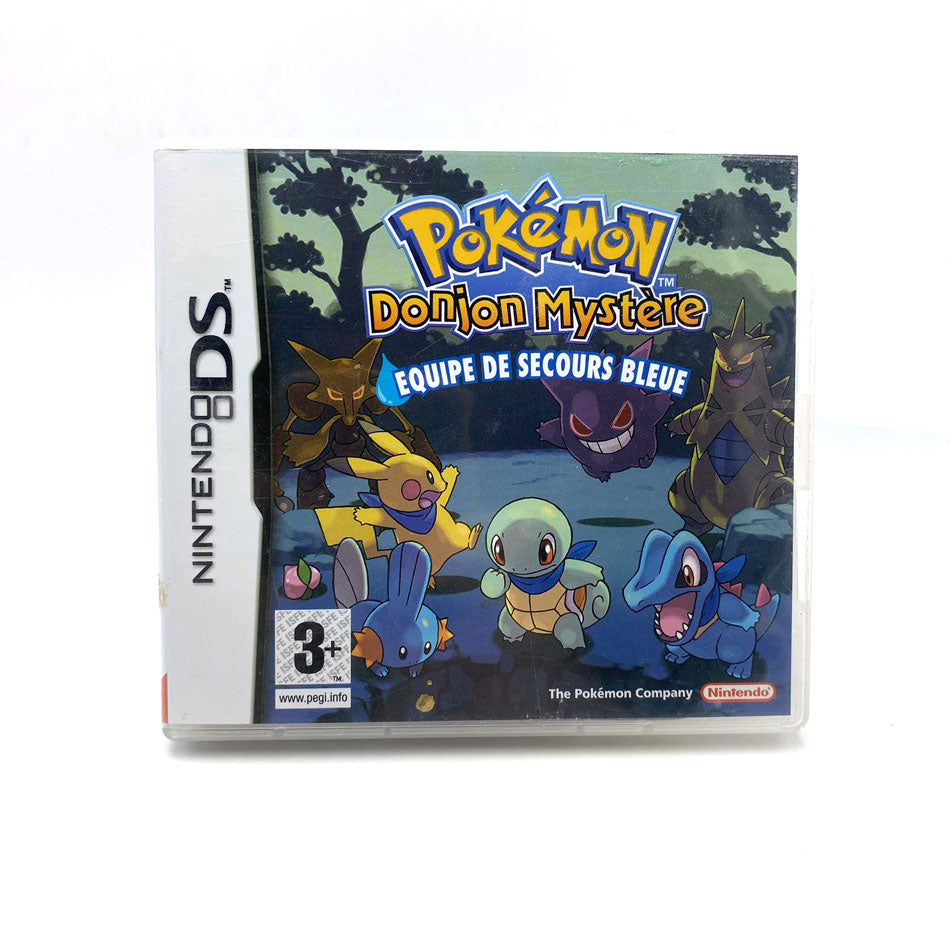 Pokemon Donjon Mystère Equipe De Secours Bleue Nintendo DS