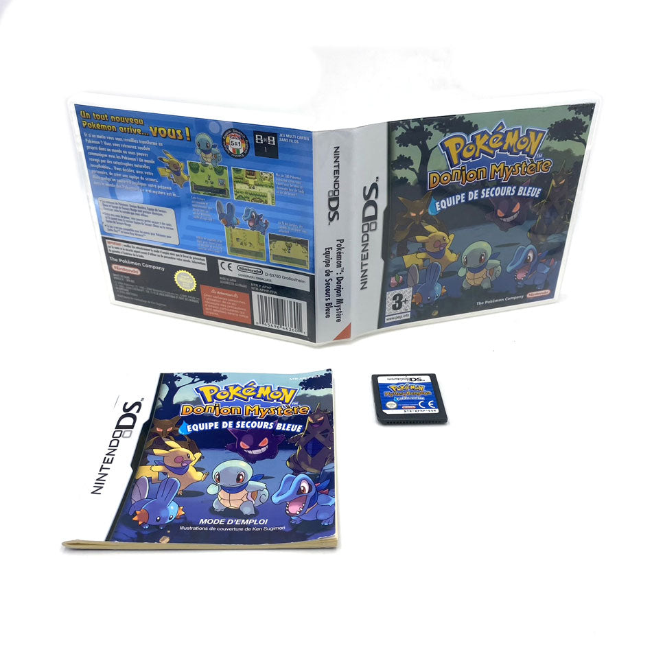 Pokemon Donjon Mystère Equipe De Secours Bleue Nintendo DS