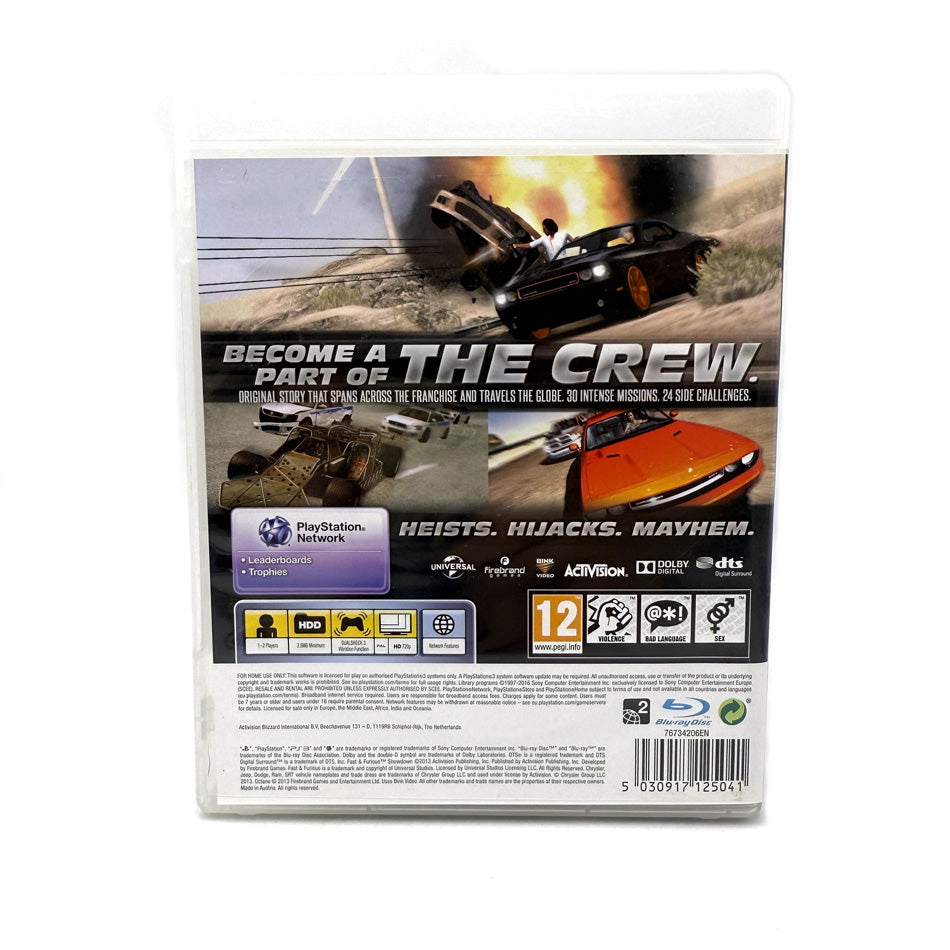 Fast & Furious Showdown Playstation 3