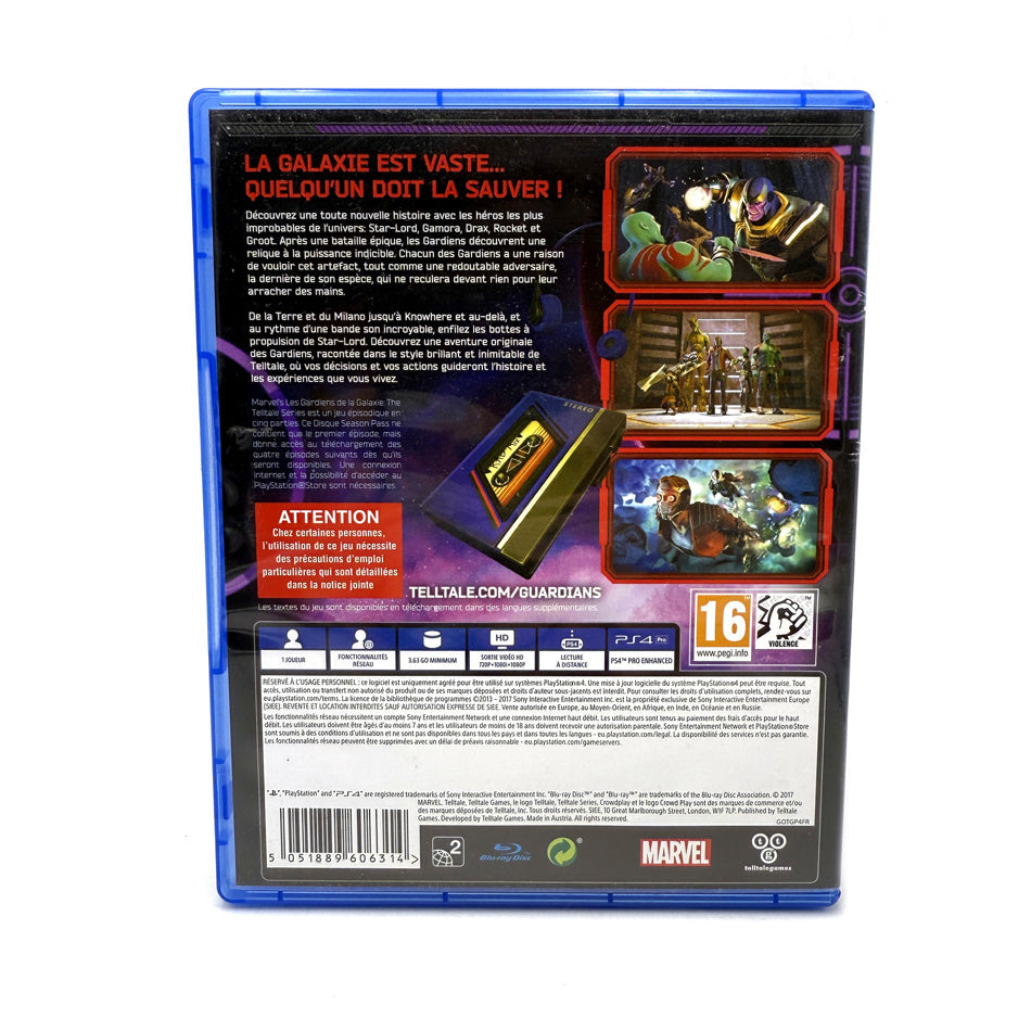 Marvel Les Gardiens de la Galaxie The Telltale Serie Playstation 4