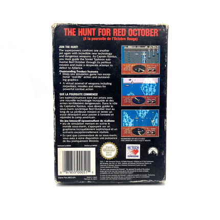 The Hunt For Red October Nintendo NES