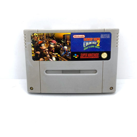 Donkey Kong County 2 Diddy's Kong Quest Super Nintendo