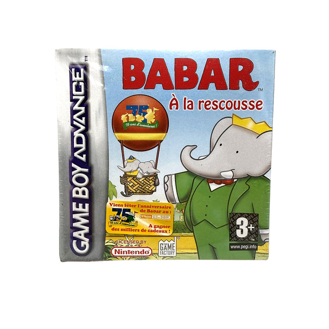Babar à la rescousse Nintendo Game Boy Advance (Neuf sous blister)