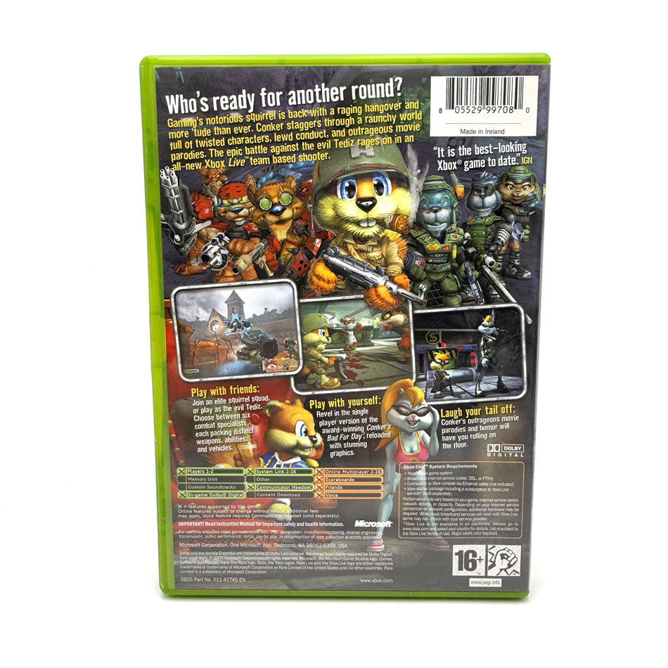 Conker Live & Reloaded Xbox