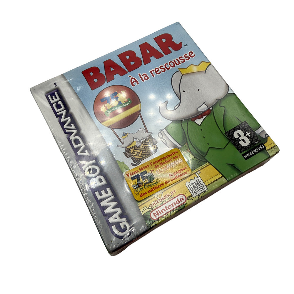 Babar à la rescousse Nintendo Game Boy Advance (Neuf sous blister)