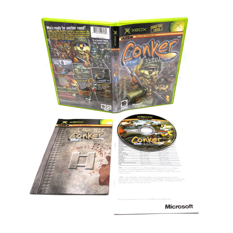 Conker: Live & Reloaded - Xbox Clássico - Obs: R1 - Desconto no Preço Conker: Live & Reloaded - Xbox Clássico - Obs: R1 - Desconto no Preço