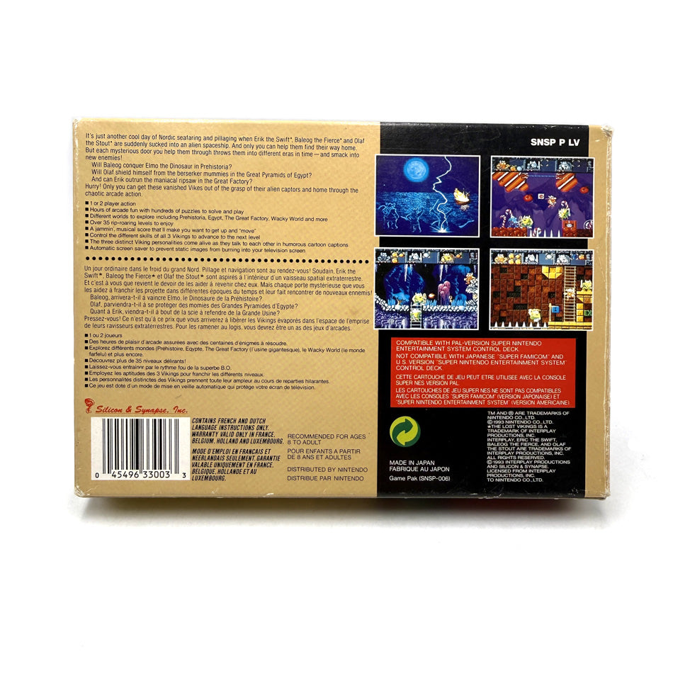The Lost Vikings Super Nintendo
